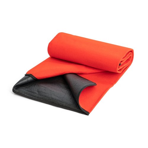 RILEY. Flísová deka s šiltom z 180 g/m²