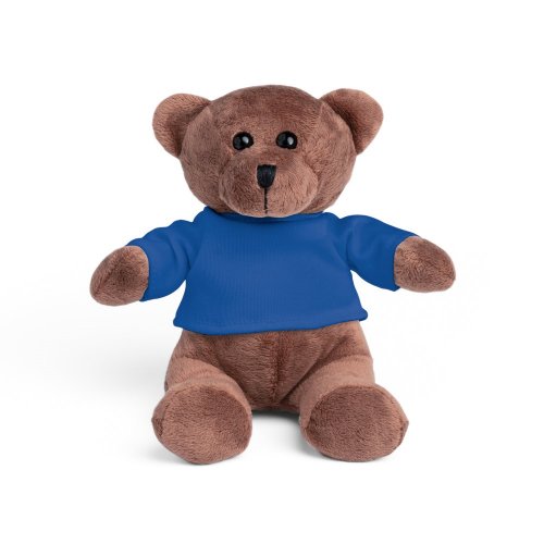 BEAR. Plyšová hračka medvedíka s tričkom - Typ potlače a počet farieb: bez potlače, Umiestnenie a max. veľkosť potlače: bez potlače, Počet kusov: 200