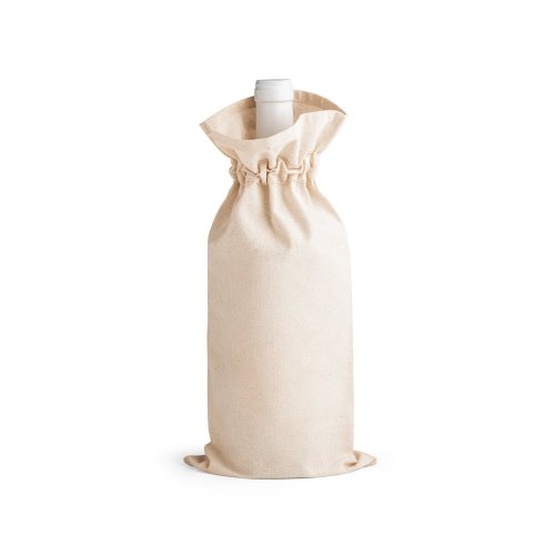 JEROME. 100% bavlnená taška na fľašu (180 g/m²)