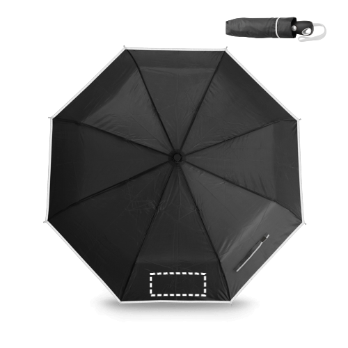 DRIZZLE. Deštník s automatickým otevíráním a zavíráním - Typ potisku a počet barev: bez potisku, Umístění a max. velikost potisku: bez potisku, Počet kusů: 250