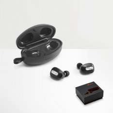 DESCRY. Bezdrátová nabíječka ze zinku a bezdrátová sluchátka z kovu a ABS akrylu