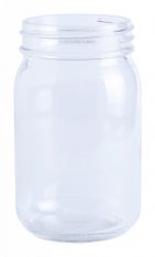 Drunax mason jar drinking glass