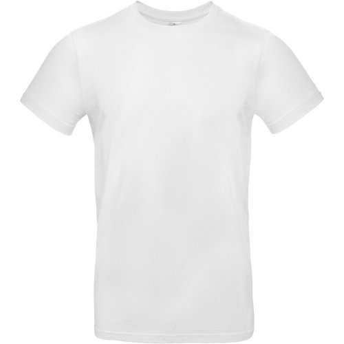 T-shirt b&c exact 150 blanc pour homme