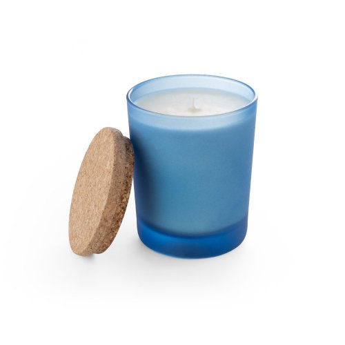 DUVAL. Aromatická svíčka ve skleněném kalíšku s korkovým víčkem 180 g
