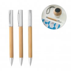 BEAL. Guľôčkové pero z bambusu a ABS