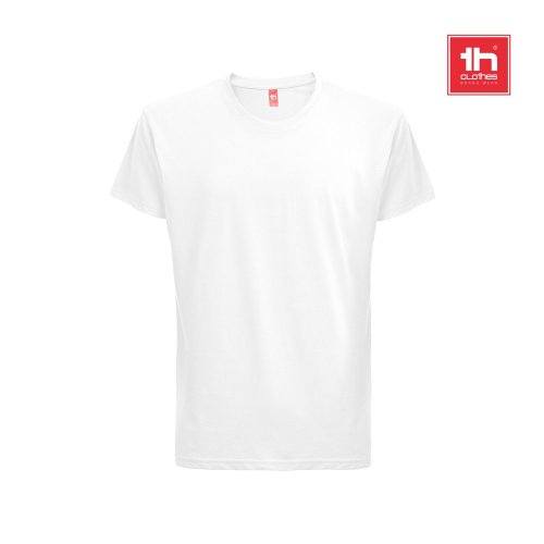 THC FAIR WH. 100% bavlněné tričko. Bílá barva