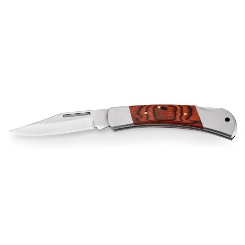 FALCON II. Vreckový nožík z nehrdzavejúcej ocele a dreva