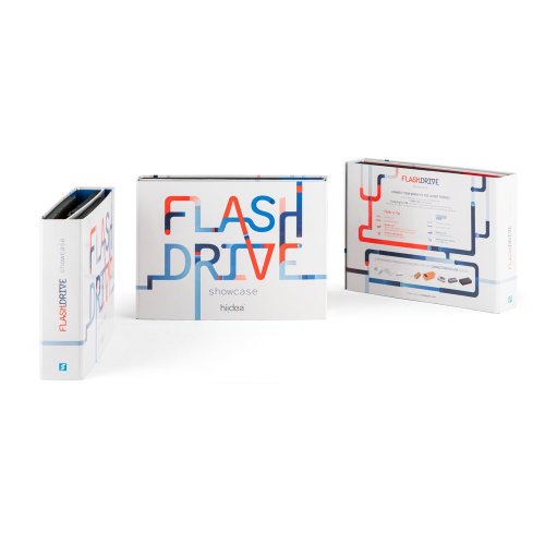 FLASH DRIVE SHOWCASE. Vzorkovník s flash disky