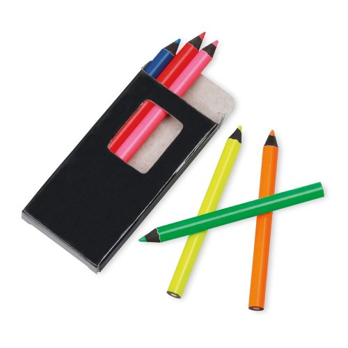 MEMLING. Puzdro na ceruzky s 6 farebnými ceruzkami