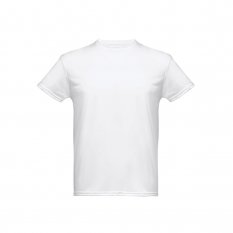 THC NICOSIA WH. Pánské technické triko. Bílá barva