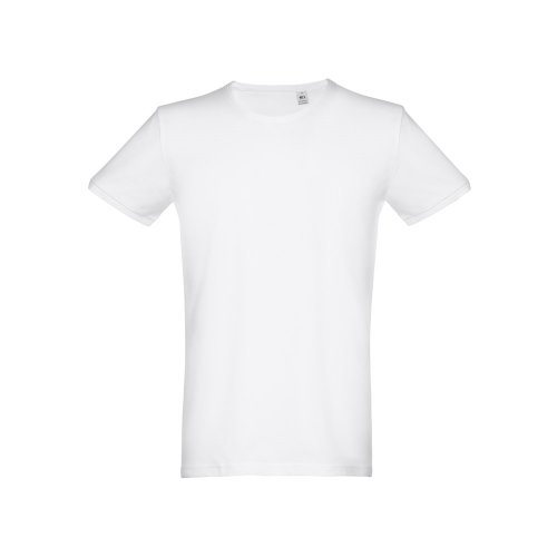 THC SAN MARINO WH. Pánské tričko s krátkým rukávem z česané bavlny. Bílá barva