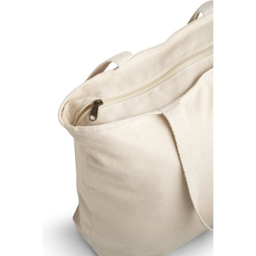 HACKNEY. 100% bavlněná taška se zipem (280 g/m²)