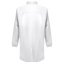 THC MINSK WH. Pracovní košile z bavlny a polyesteru. Bílá barva