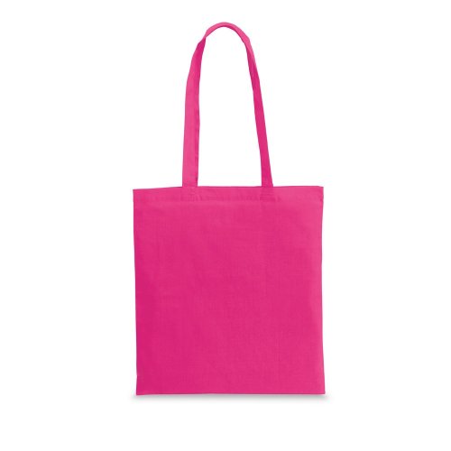 CARACAS. 100% bavlnená taška (140 g/m²) - Typ potlače a počet farieb: Sieťotlač (textil), 1 farba, Umiestnenie a max. veľkosť potlače: Predný, 300 x 300, Počet kusov: 1