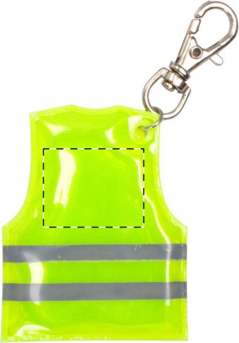 Pit Lane přívěšek na klíče ve tvaru reflexní vesty