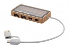 SeeHub transparentný USB hub