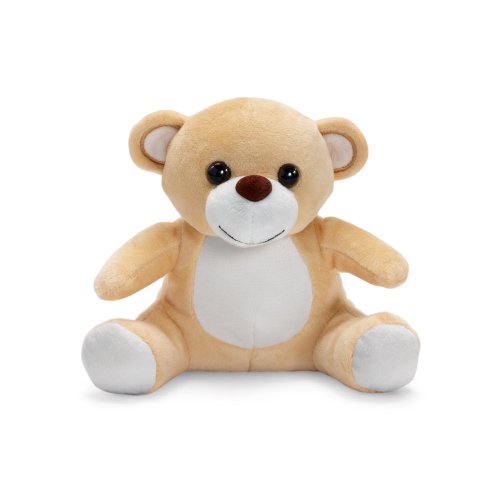 BEARY. Plyšová hračka medvedíka s tričkom - Typ potlače a počet farieb: bez potlače, Umiestnenie a max. veľkosť potlače: bez potlače, Počet kusov: 50