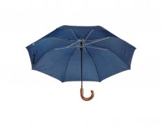 Stansed skládací deštník s dřevěnou rukojetí