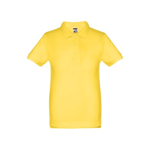 THC ADAM KIDS. Bavlněné polo tričko s krátkým rukávem pro děti (unisex) - Typ potisku a počet barev: bez potisku, Umístění a max. velikost potisku: bez potisku, Počet kusů: 5000
