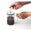 JENSON. Kávovar z borosilikátového skla a nerezovej ocele 600 ml