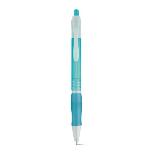 SLIM BK. Guľôčkové pero s protišmykovou rukoväťou